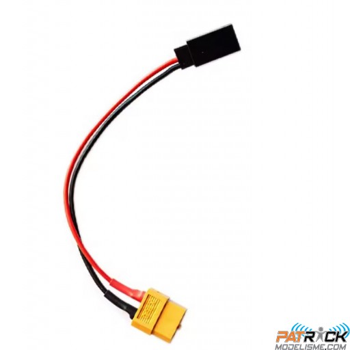 Cordon de charge XT60 femelle -> Futaba-Male