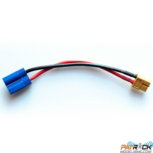 Cordon de charge XT60 femelle vers EC5 mâle