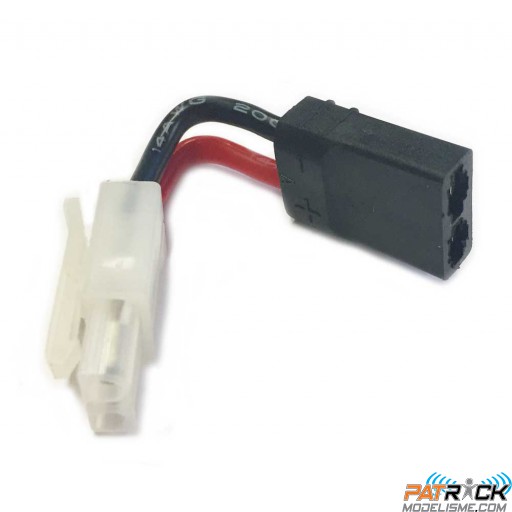 Adaptateur TAMIYA mâle - TRAXXAS femelle