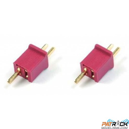 Connecteur MINI Dean/ T plug Mâle/Femelle 1 paire