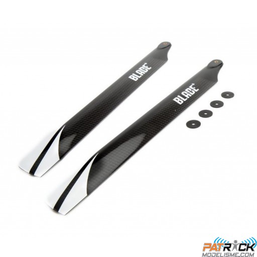 Pales principales Blade carbone 270mm - Blade 270 CFX SUR-COMMANDE