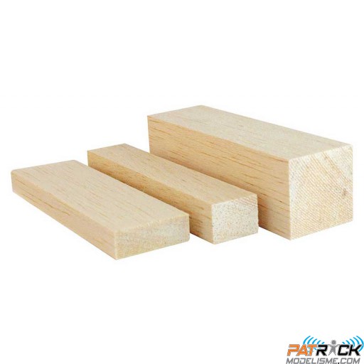 Bloc de balsa 500x30x50mm