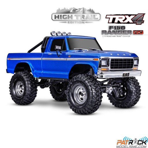 Traxxas TRX-4 Ford F-150 Ranger XLT High trail Blue 1/10e SUR-COMMANDE