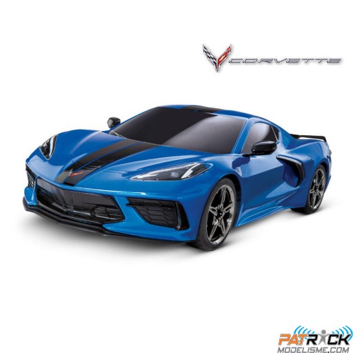 Traxxas 4-TEC 3.0 - CORVETTE STINGRAY 4X4–1/10 bleu