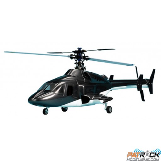Fuselage fibre Airwolf Bmi avec train rentrant pour héli classe 500