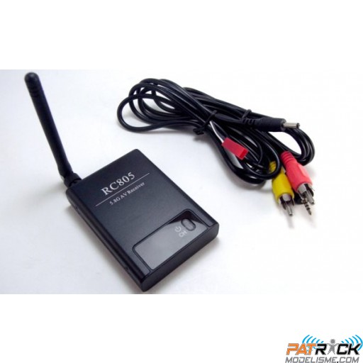 Récepteur RC805 5.8GHz Audio/Video Boscam