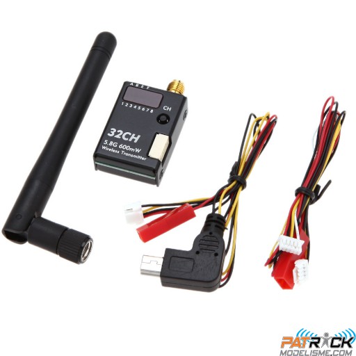 Emetteur vidéo BOSCAM BOS 600 32ch 5.8Ghz 600mW - RP-SMA