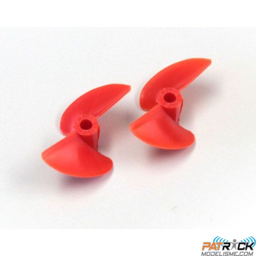Helices Bateau (2) D31xP1,4 pour Axe 3.18mm (94427) Kyosho