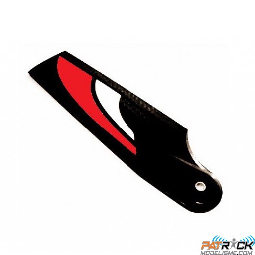 Pâles anticouple carbone SAB 80mm Rouge CLASS 30/50-GOBLIN 500