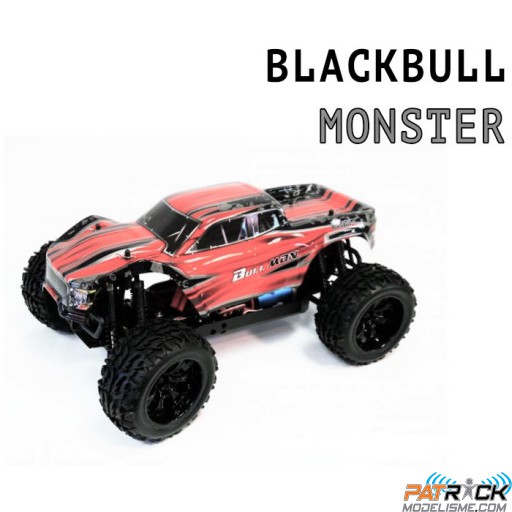 BlackBull MONSTER ORANGE Brushed 4WD 1/10e Prête à rouler