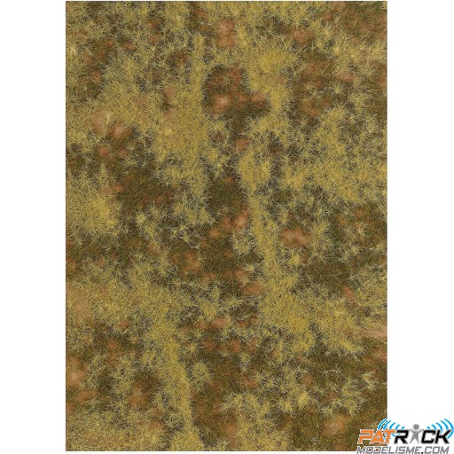 Tapis de fibre prairie d'automne 297x210mm Busch