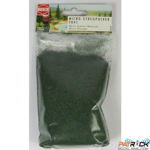 Micro Flocage vert foncé 40g Busch