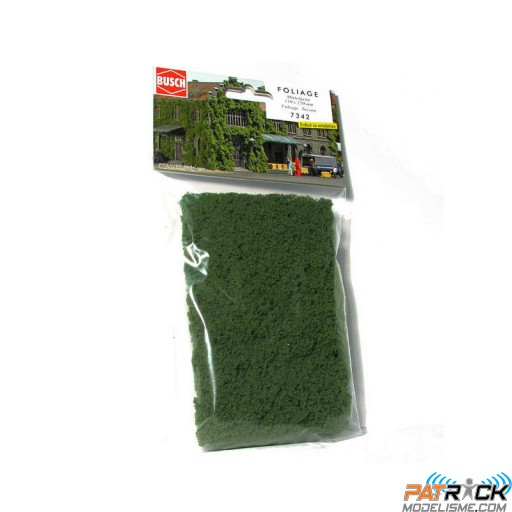 Flocage mousse vert moyen 150x250mm Busch
