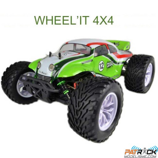 Pro-racer Wheel'it 4x4 brushed RTR