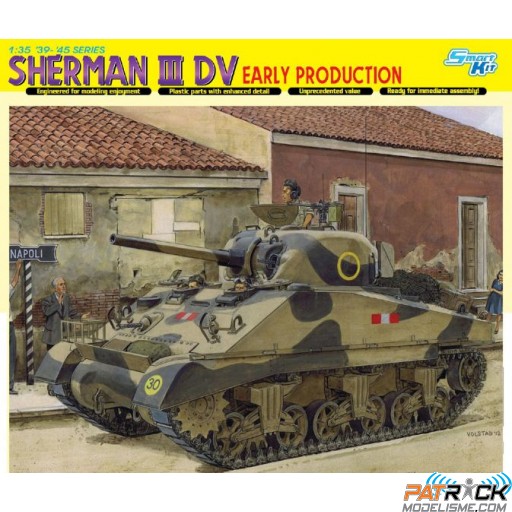 1/35 Dragon models Sherman III DV Début de Prod.