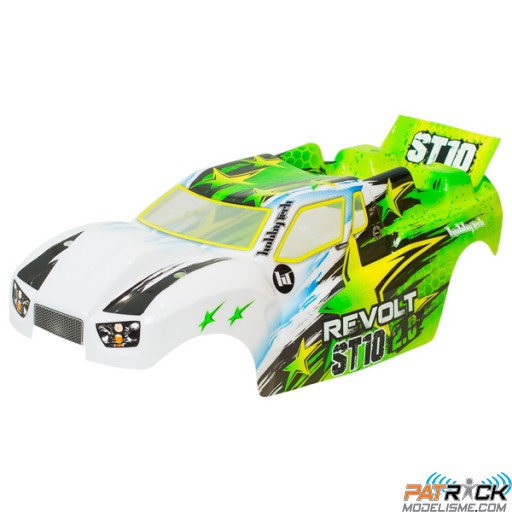 Carrosserie peinte Stadium ST10 2.0 Bitty Design Verte