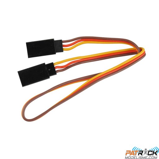 Rallonge JR/GRAUPNER/SPEKTRUM 30cm Femelle / Femelle