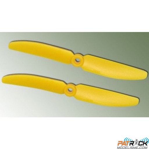 Hélices GEMFAN jaune – 5x3" horaire (2 pcs)