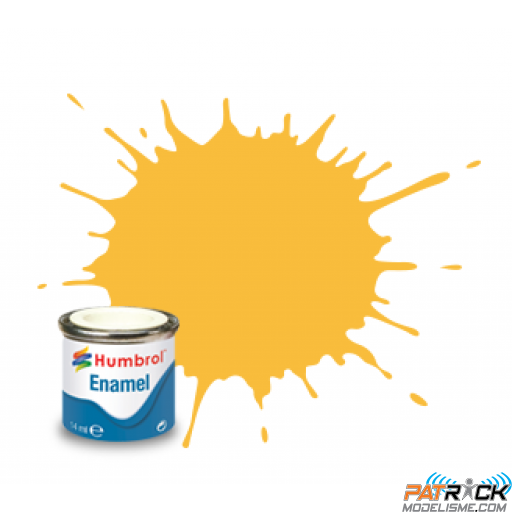 Peinture Humbrol Enamel 007 Chamois clair brillant 14ml 