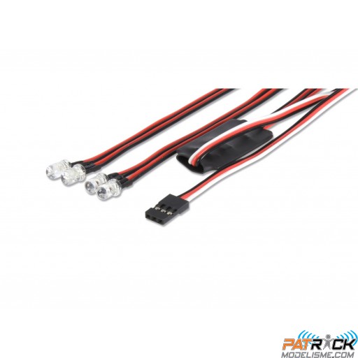 Ensemble d'éclairage LED 2+2 par radio Carson