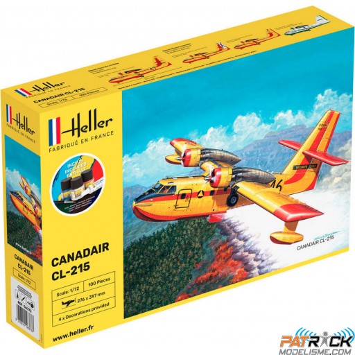 1/72e Heller STARTER KIT Canadair CL-215
