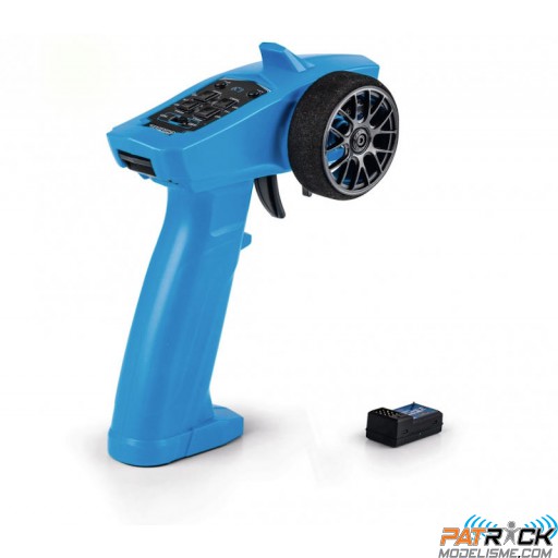 Carson Radio Reflex Wheel Start 2.4Ghz Bleu