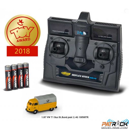 Carson 1:87 VW Bus T1 VW Deutsche Post 2.4G RTR