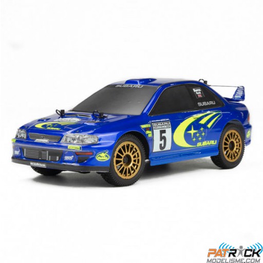 Carisma GT24 SUBARU WRC 1999 4x4 brushless 1/24e Prête à rouler