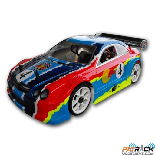 Carrosserie à peindre MERCEDES CLK DTM Rally Game + Stickers 1/8e