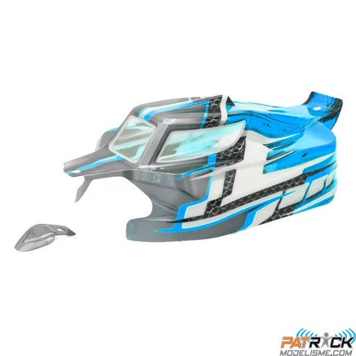 Carrosserie SPIRIT NXT EVO RR CA-223 Bleue/Grise 1/8e