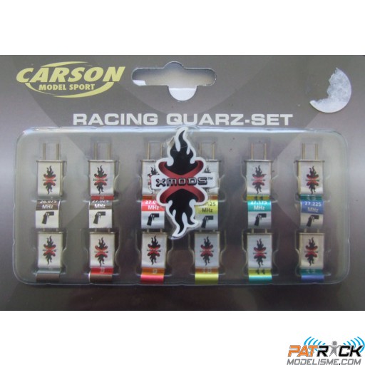 59706 SET DE QUARTZ 6 PAIRES CARSON XMODS