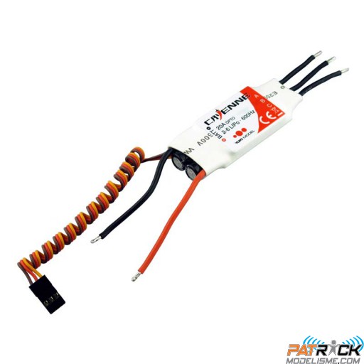 Contrôleur Brushless Yuki CAYENNE SimonK BL-ESC 20A 600Hz Opto