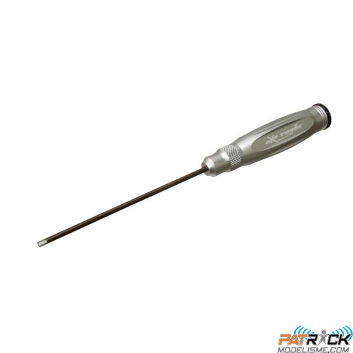 Tournevis manche aluminium clé allen 2.5X120mm