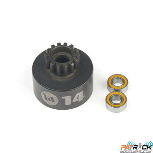 Cloche d'embrayage 14 T roulements HI-SPEED