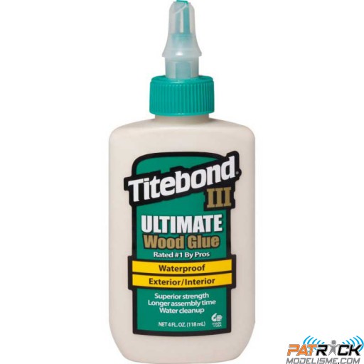 Colle bois ALIPHATIQUE TITEBOND III ULTIMATE waterproof 118ml