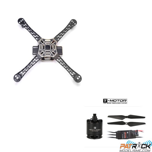 ∆ Châssis F450 + combo T-Motor Air Gear 