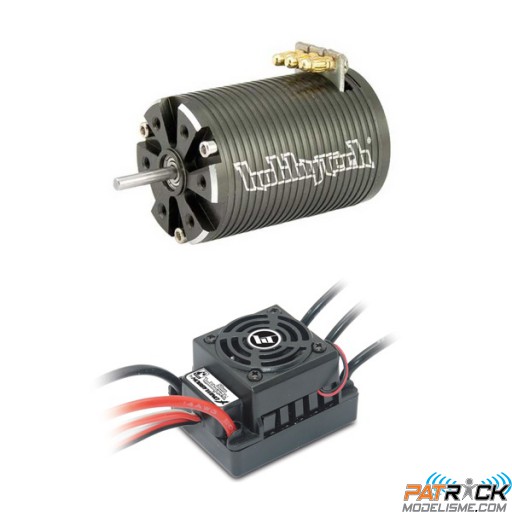 Combo Hobbytech brushless 1/10 ESC WP 50A + MOTEUR 13,5T 2600KV