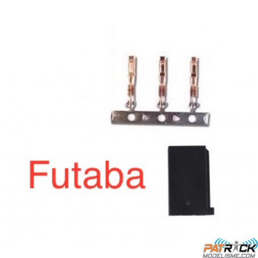 Connecteur Futaba femelle - boitier mâle - la pièce
