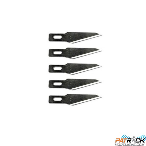 Lame pour couteau scalpel ø8 (5 pcs)