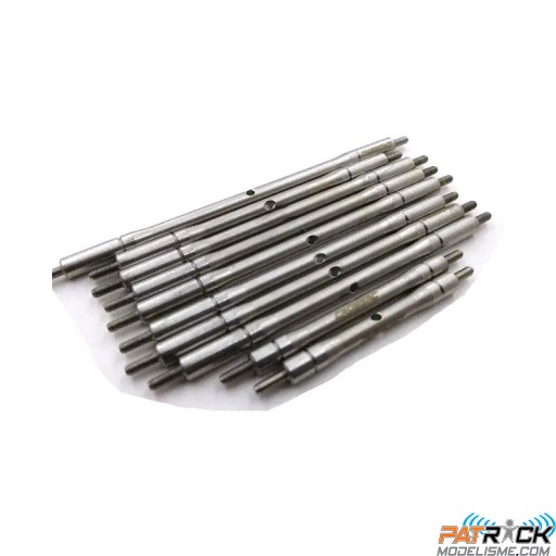 Cross-RC Tige en acier inoxydable (set complet) AT4