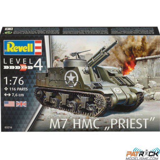 1/76e Revell M7 HMC Priest