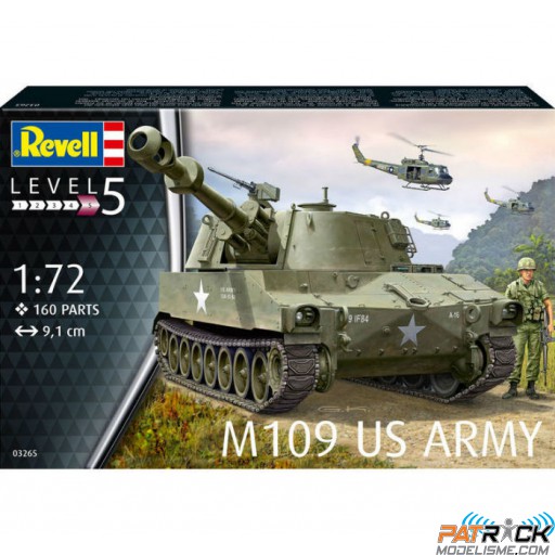 1/72e Revell M109 US Army