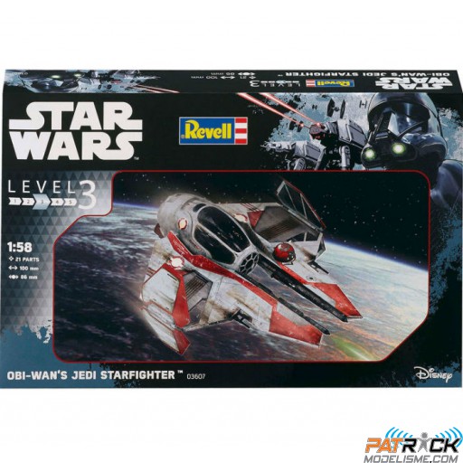 1/58e Revell Star Wars Obi Wan's Jedi Starfighter