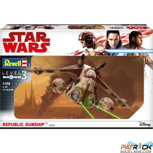 1/172e Revell Star Wars Republic Gunship