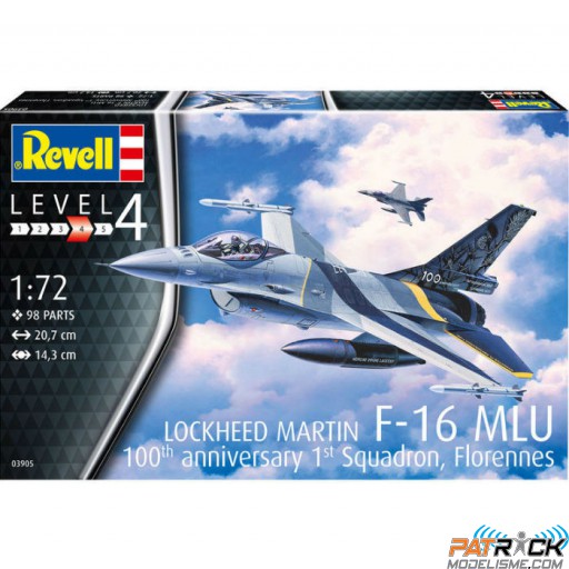 1/72e Revell Lockheed Martin F-16 MLu 100th Anniversary