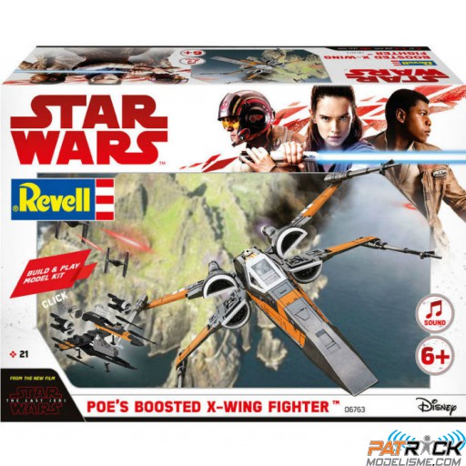 1/78e Revell Star Wars Build & Play Poe's Boosted X-Wing Fighter