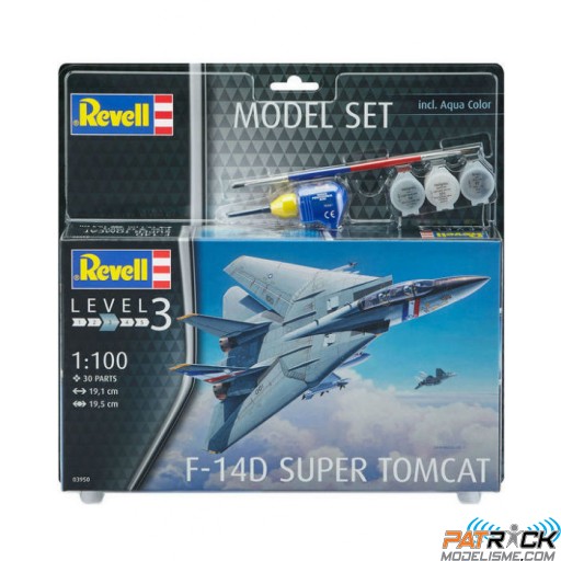 1/100e Revell Model Set F-14D Super Tomcat