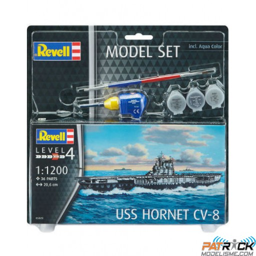 1/1200e Revell Model set USS Hornet CV-8