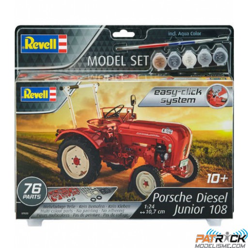 1/24e Revell Model set Porsche Diesel Junior 108 Easy click system