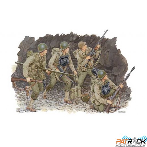 1/35e Dragon models Rangers US Normandie 1944